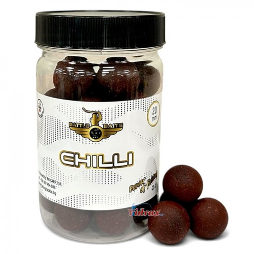 Бавно разтворими Протеинови топчета 20 мм Chilli (чили) BB0901 - Battle Baits